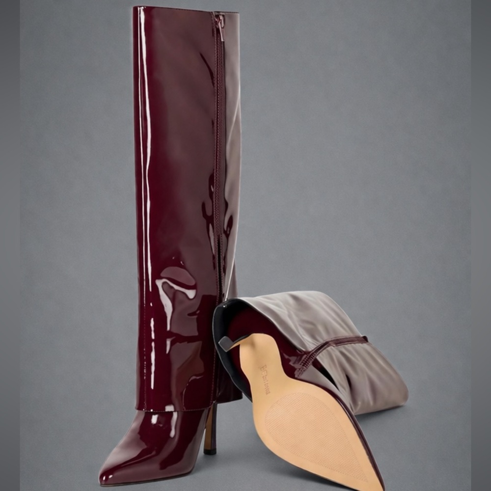 The Drop Women's Jolene Fold Over Tall Boot